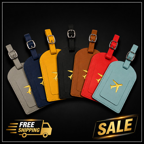 Address tag for suitcase - for,