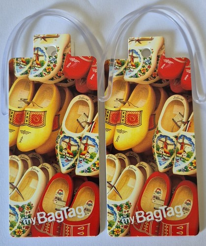 Bag luggage tag with vinyl - 2x,