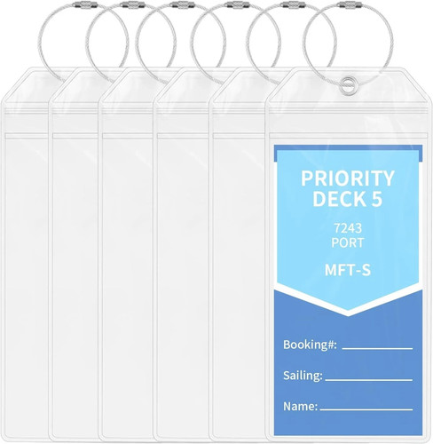 Cruise luggage tag holder - cruise,