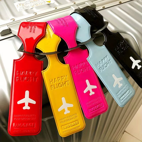 Pvc silicone luggage tags - pvc,