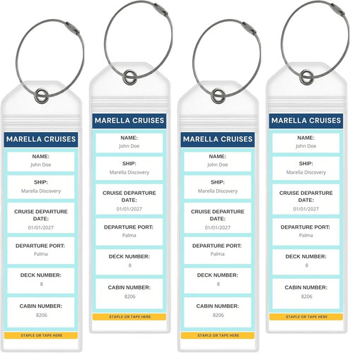 Cruise luggage tag holders for - cruise,