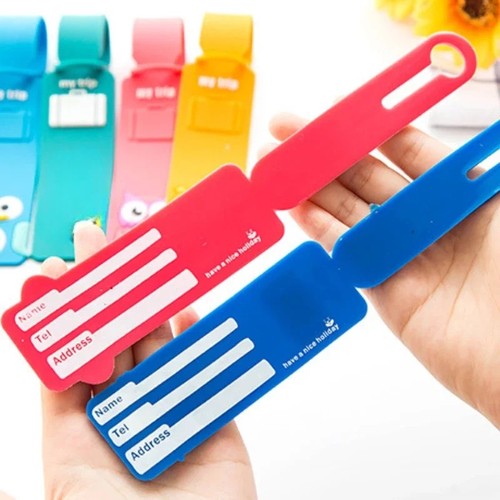 Silicone luggage tag - silicone, travel