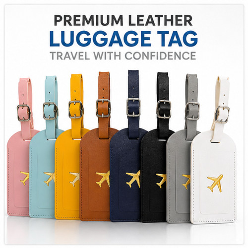 Address tag for suitcase - tag,