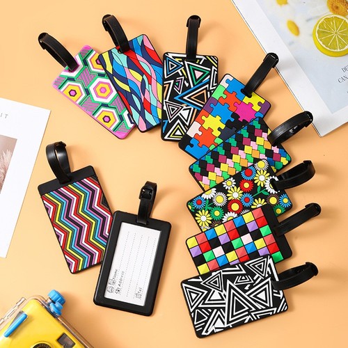 Pvc silicone luggage tags - pvc,