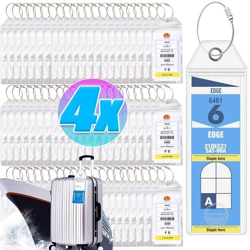 4pack cruise luggage tag - 4pack,