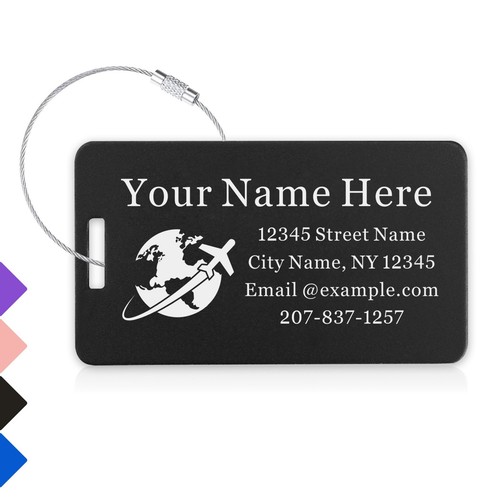 Personalised aluminum luggage - personalised,
