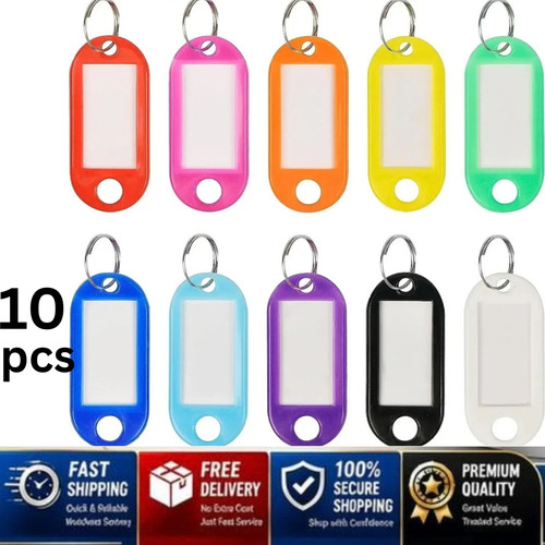 Key tags fobs - tags, plastic