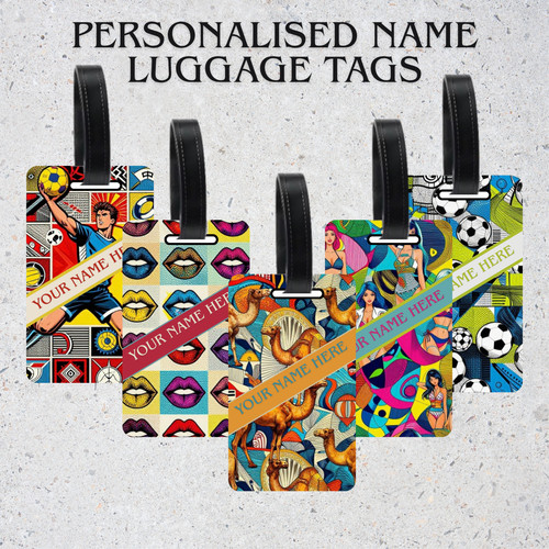 Personalised luggage tag - luggage,