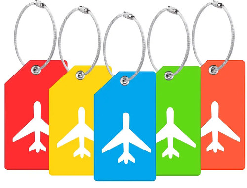 Pvc silicone luggage tags - luggage,