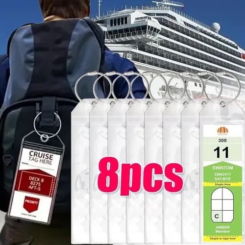 Cruise luggage tag holder - cruise,