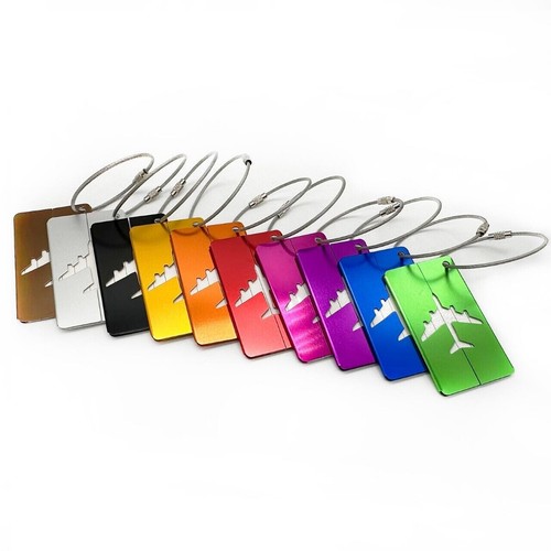 Aluminium luggage baggage - baggage, tags