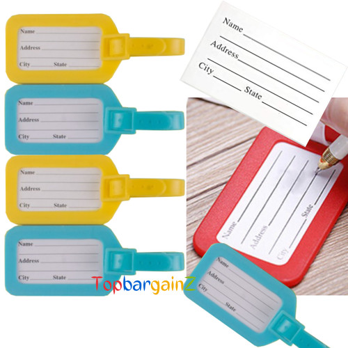 Luggage tags suitcase labels - luggage,