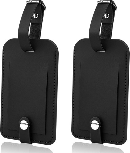 Pcs luggage tags leather - pcs,