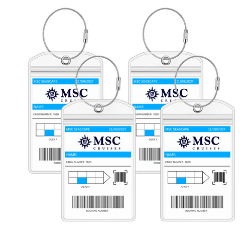 Msc cruise luggage - cruise,