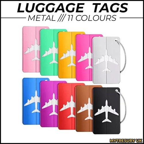 Luggage tags metal id - id, label