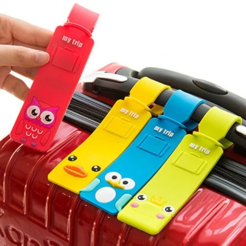 Silicone luggage tag travel - tag,