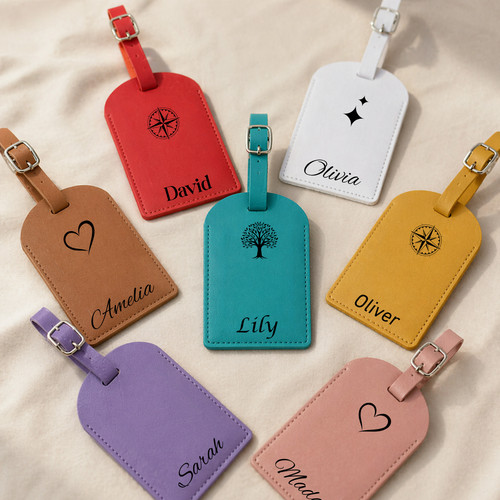Personalised luggage tag - personalised,